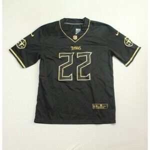 Nike Men Tennesee Titans Black Jersey Derrick Henry ize Medium